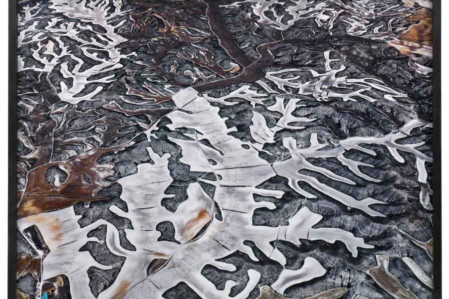 Edward Burtynsky Dryland Farming #7, Monegros County, Aragon, Spain (aus der Serie: Water) 2010 C-Print auf Kodak-Ultra-Endura-Papier 2011. 99 x 132,1 cm (103,5 x 136,5 cm Rahmen) Schätzpreis € 10 / 20.000