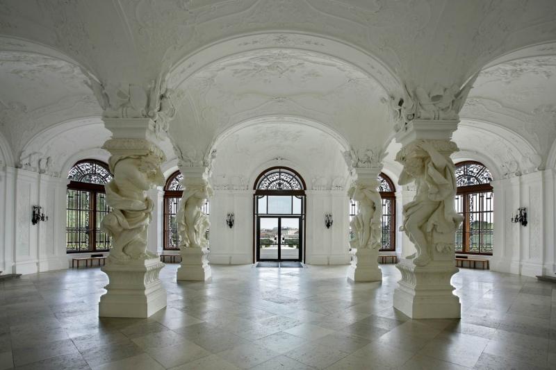 Oberes Belvedere, Sala terrena  © Belvedere Wien