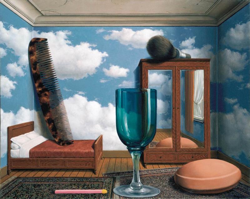 René Magritte Die persönlichen Werte/ Les Valeurs personnelles, 1952 Museum of Modern Art, San Francisco © Charly HERSCOVICI Brüssel - 2011 © VBK Wien, 2011