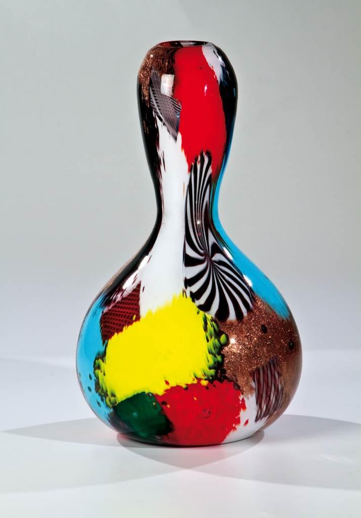 Vase "Oriente", Dino Martens (Entwurf), Aureliano Toso, Murano, 1952, H. 32 cm (6991-6)