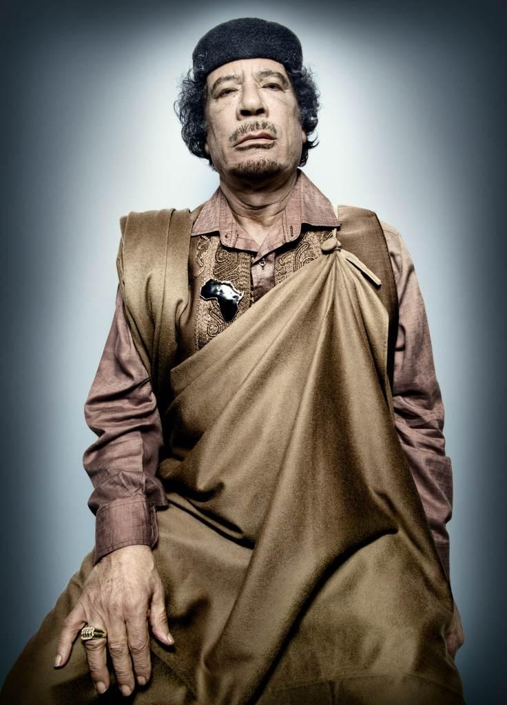 Muammar al-Gaddafi © Platon