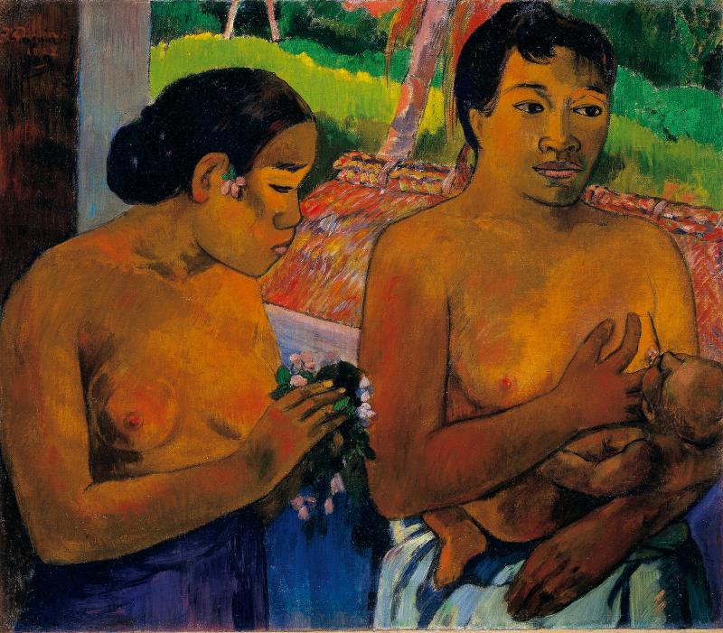 Paul Gauguin Die Opfergabe, 1902 Öl auf Leinwand, 68,5 x 78,5 cm Stiftung Sammlung E.G. Bührle, Zürich