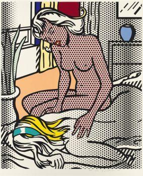 Lot 125, Lichtenstein, Roy New York 1923 - 1997 Two Nudes. 1994. Serigraphie auf BFK Rives. 105,5 x 89cm (122 x 104,4cm). Ex. AP 11/12. Signiert, nummeriert und datiert. Tyler Graphics Ltd. Mount Kisco, New York (Hrsg.).