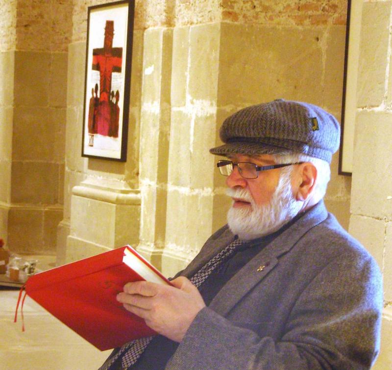 Robert Hammerstiel in der Sala terrena Galerie