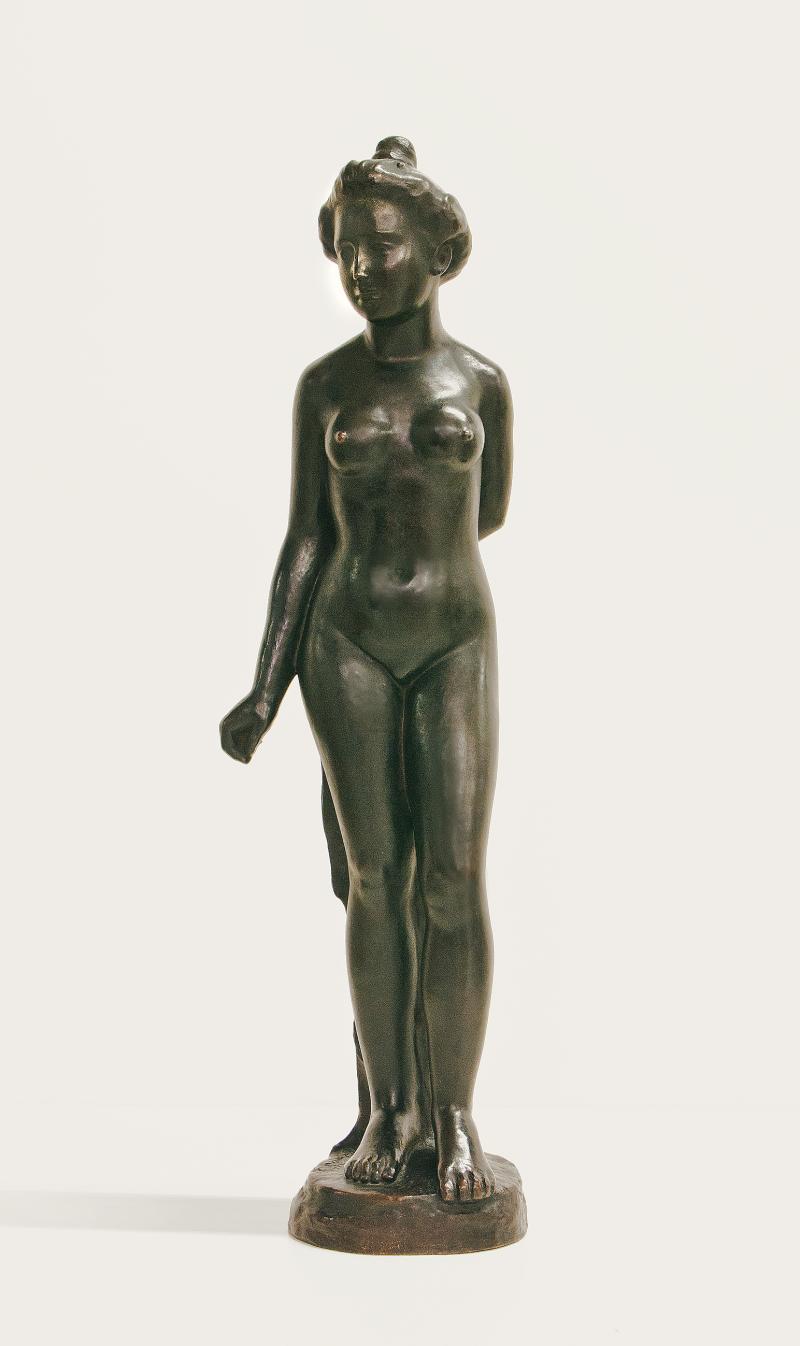 Aristide Maillol Baigneuse au chignon, 1900 Bronze, 65,5 x 14 x 14 cm Kunsthaus Zürich © 2012 ProLitteris, Zürich