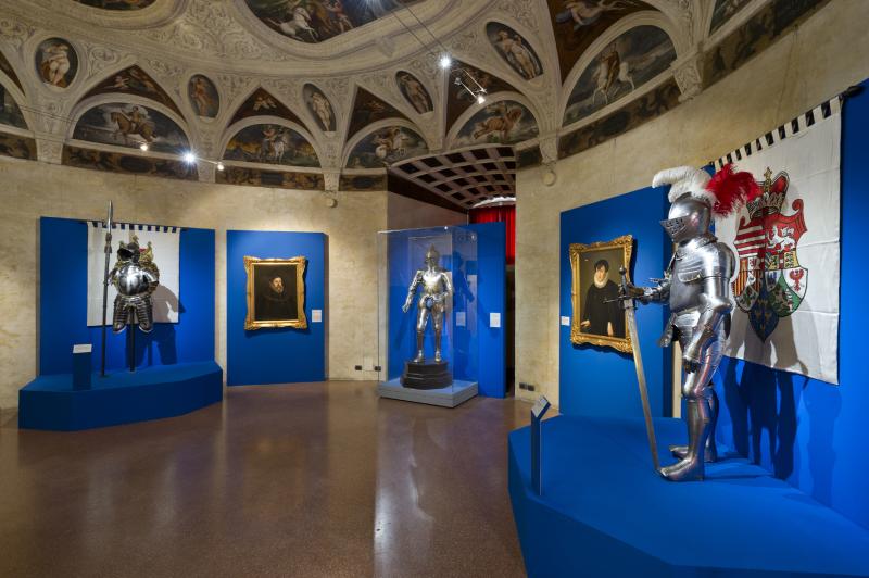 Ausstellungsansicht  Castello del Buonconsiglio Foto: UMJ / N. Lackner