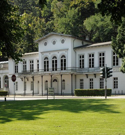 Das Friedrich-Wilhelm-Bad, ein Teil des Museum Kurhaus Kleve, in dem Joseph Beuys von 1957 bis 1964 ein Atelier besaß