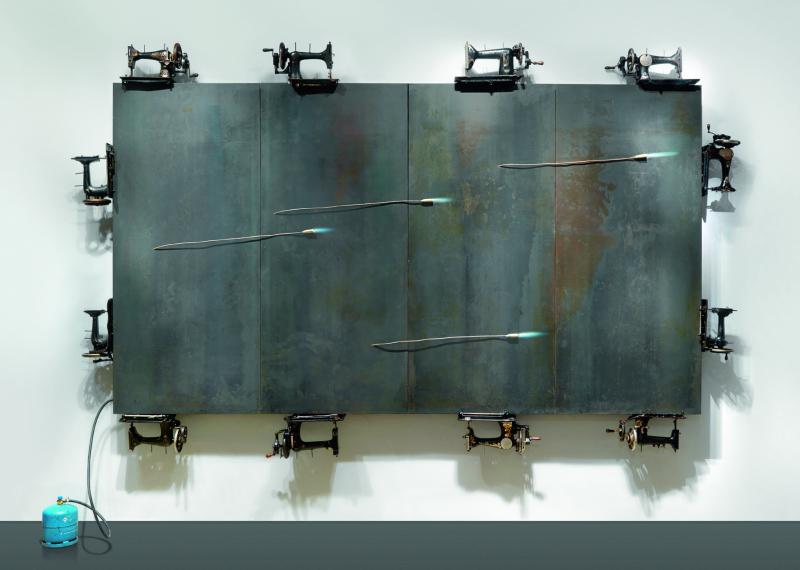 Jannis Kounellis (geb. 1936) Ohne Titel, 1987/88, Auktion 29. November 2012, Schätzwert € 130.000 - 200.000 Fotonachweis: Dorotheum