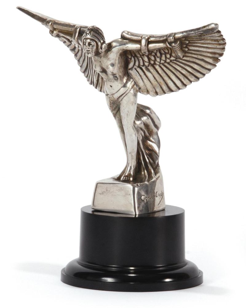 Bentley Kühlerfigur "Icarus" Rufpreis € 1.200 Fotonachweis: Dorotheum