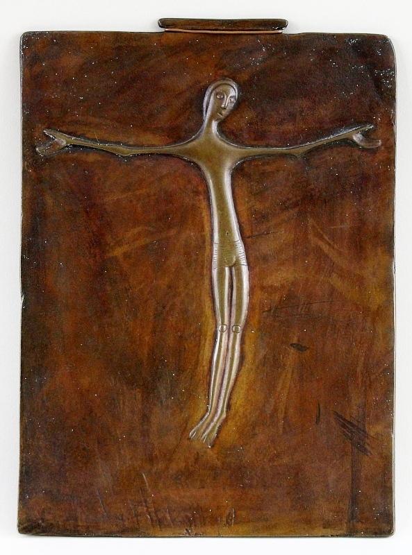 Katalog-Nr. 400 - Ewald Mataré (1887 - 1965) - Bronze Relief, "Auferstandener I", 1959. Limit: 7.500,00 EUR