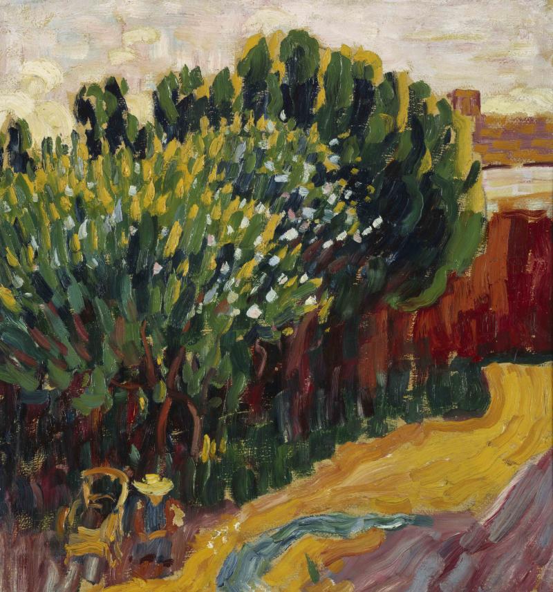 Alexej Jawlensky (1864 - 1941), Landschaft aus Caranteque, 1905/06  © Bayerische Staatsgemäldesammlungen, Sammlung Moderne Kunst in der Pinakothek der Moderne München