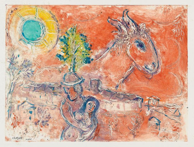 Marc Chagall, Lot 556, Zuschlag: CHF 60‘000