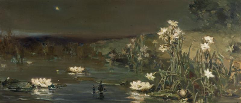 Vasili (Wilhelm) Kotarbinsky (1849 - 1921) Der Stern in der Nacht, Öl/Leinwand, 67 x 151,5 cm erzielter Preis € 116.200 Auktion 16. Oktober 2013