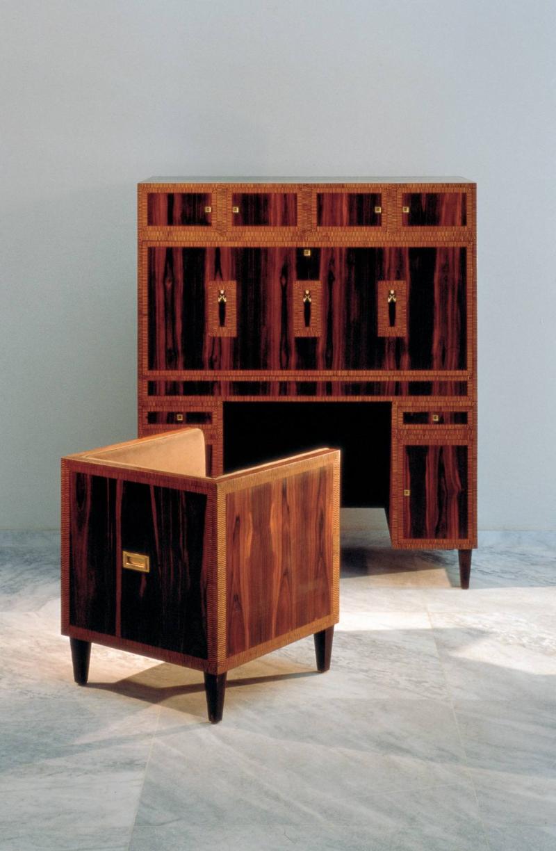 Koloman Moser, Schreibschrank für Berta Waerndorfer, Wien, 1903  Ausführung: Wiener Werkstätte © Gerald Zugmann/MAK