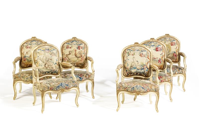 Sechs Fauteuils a la Reine, 30.000 Euro