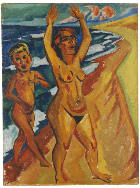 € 1.500.000* Aufruf: € 800.000 Los 329: Max Pechstein – Schrei am Meer