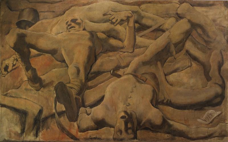 Albin Egger-Lienz, Finale, 1918 © Sammlung Leopold II