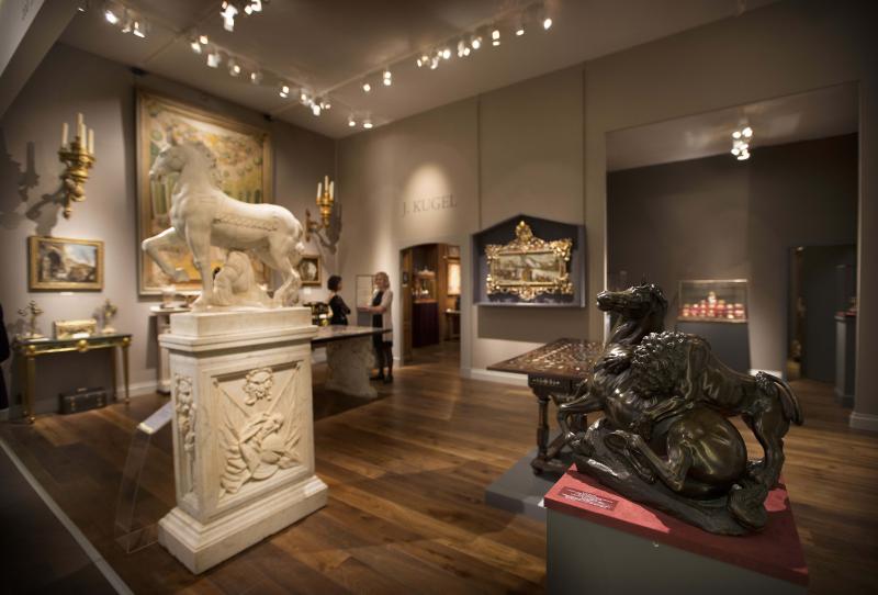 J. Kugel at TEFAF 2013 Photo: Harry Heuts