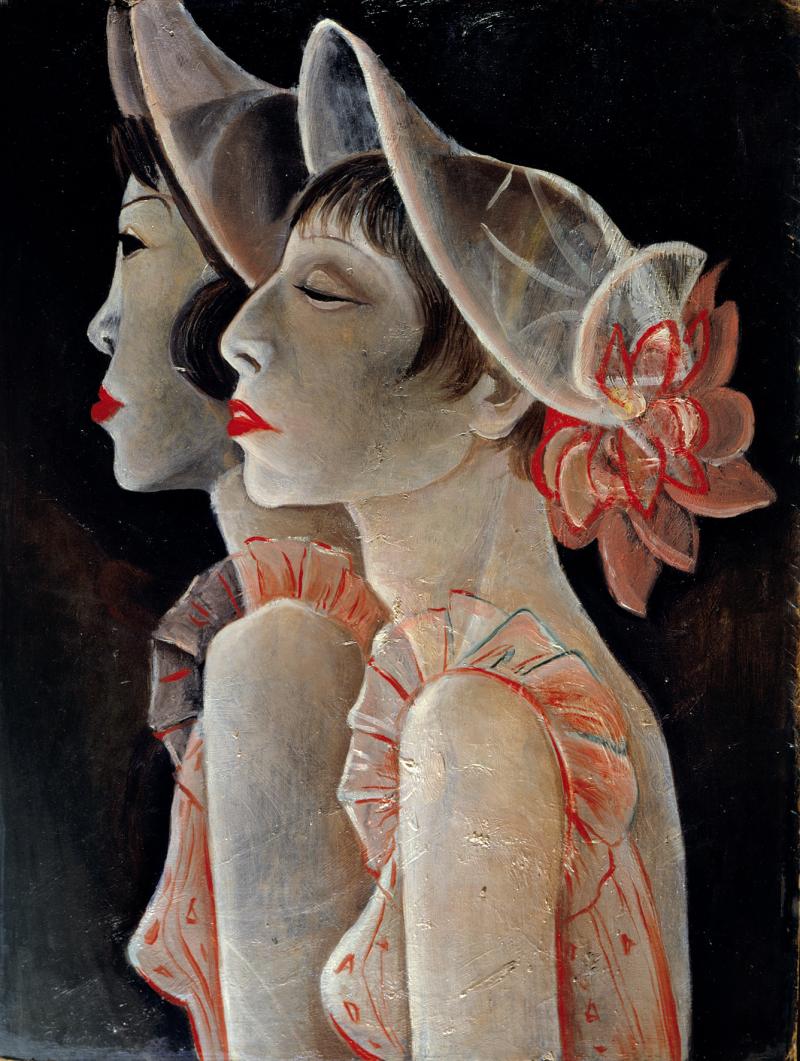 Jeanne Mammen  Revuegirls, 1928-1929  Öl auf Pappe  64 x 47 cm  © Berlinische Galerie, Berlin / Bildrecht, Wien 2014