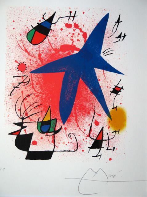 Joan Miró, Zyklus «Sonne, Mond und Sterne» (Sabine Koitka 22.000 CHF)