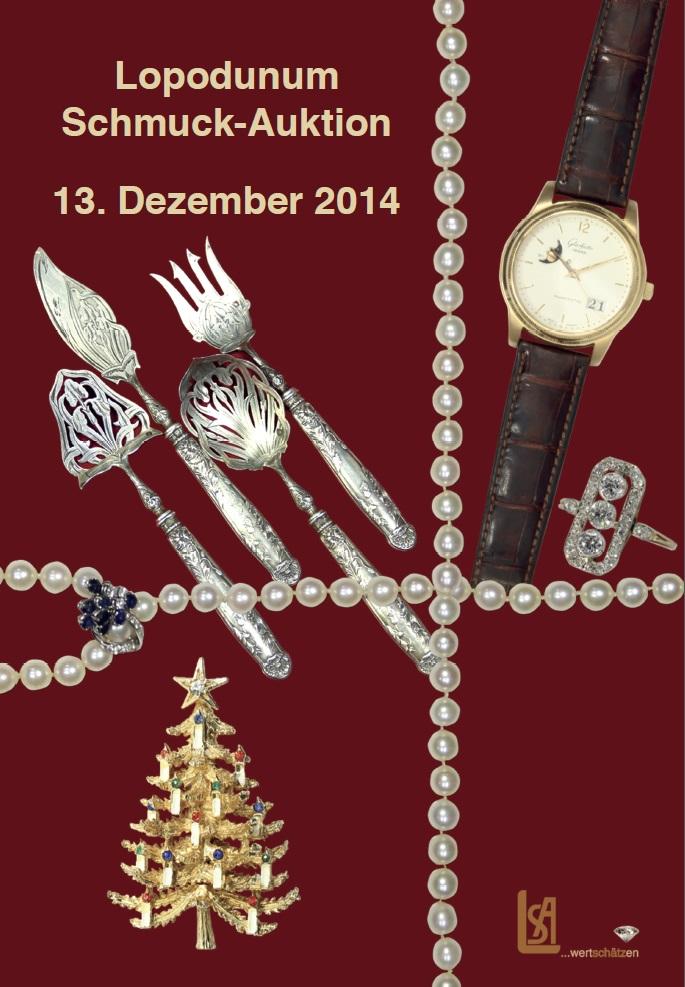 Lopodunum Schmuck- Uhrenauktion 13. Dezember 2014