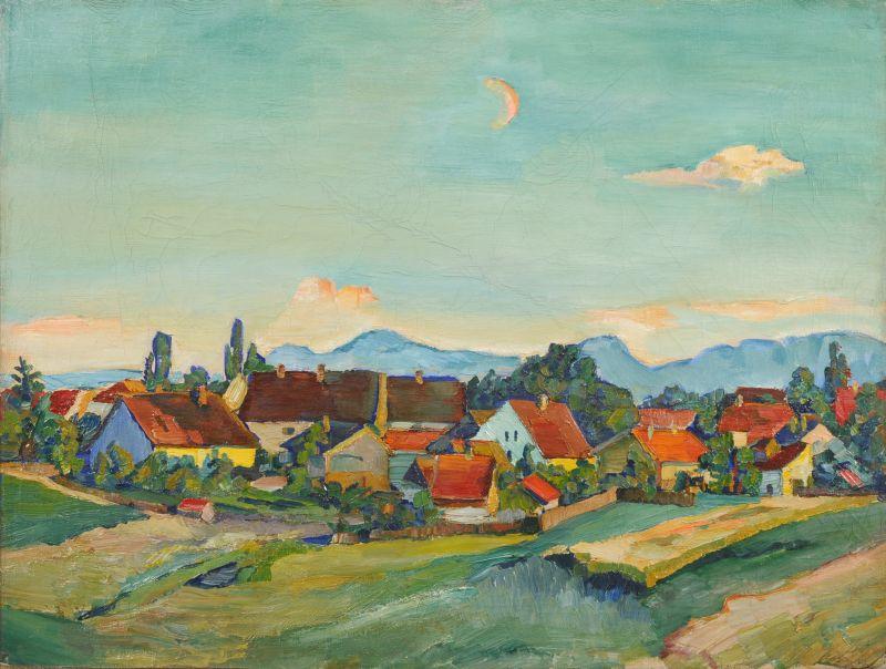 Paula Lauenstein "Das Dorf". 1932. Schätzpreis: 5000 €