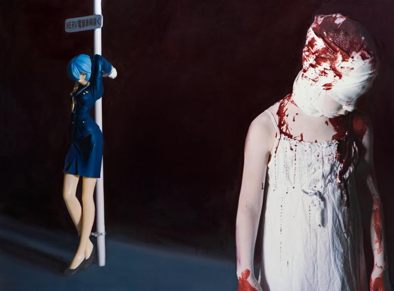 Gottfried Helnwein * Schätzpreis € 60.000 - 120.000 (Wien 1948 geb.) The Disasters of War 6, 2007