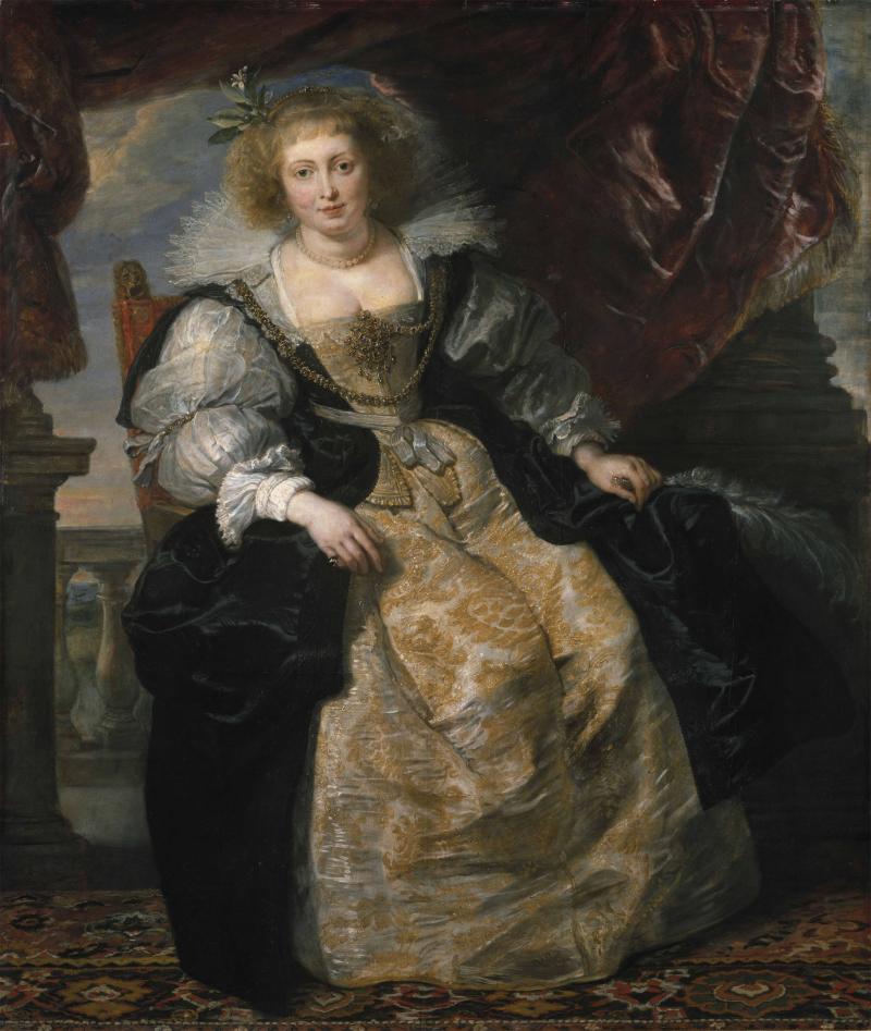 Peter Paul Rubens (1577 - 1640), Helene Fourment “im Brautkleid“, um 1630/31, Eichenholz, 163,5 x 136,9 cm © Bayerische Staatsgemäldesammlungen, Alte Pinakothek, München