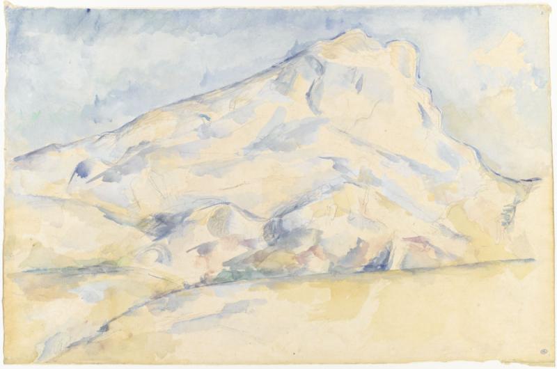 Paul Cézanne Montagne Sainte-Victoire, 1900-1902 Musée d´Orsay, Paris © RMN-Grand Palais (musée d´Orsay) / Tony Querrec