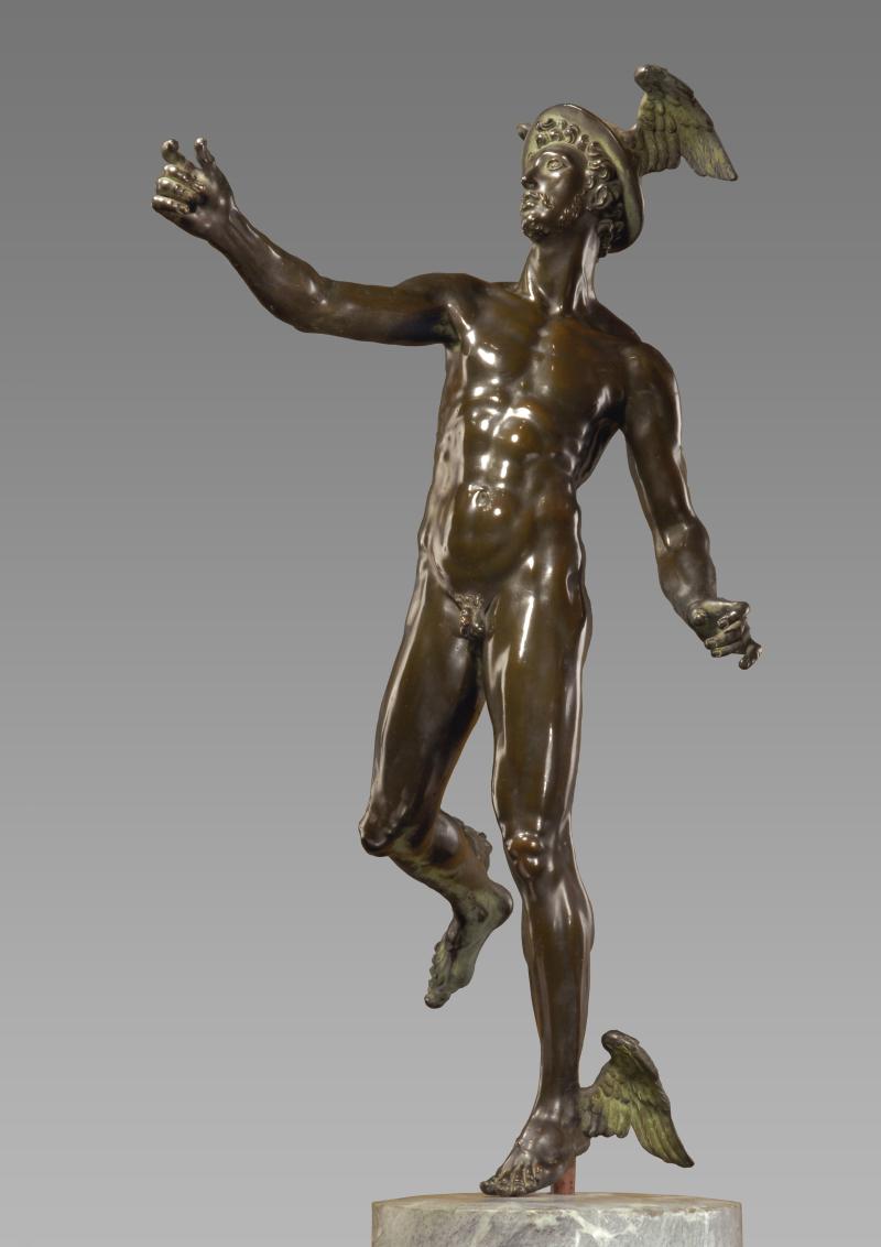 Merkur Hubert Gerhard Augsburg, um 1595 Bronze Dauerleihgabe der Ernst von Siemens Kunststiftung  © Bayerisches Nationalmuseum München