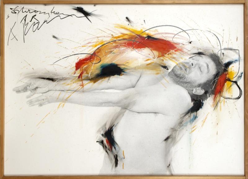 Arnulf Rainer Schranken, 1974/75 Albertina, Wien