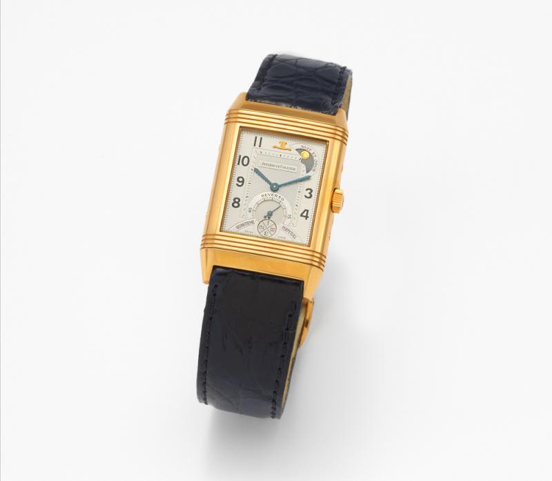 Jaeger LeCoultre  Reverso Quantieme Perpétuel Herrenarmbanduhr | Schweiz, um 2000  Schätzpreis: 17.920 Euro