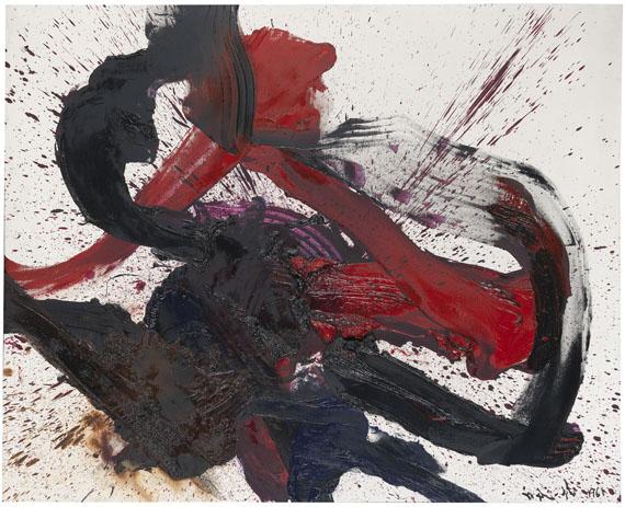 Lot: 114001083   Shiraga, Kazuo  Chijikusei Gotenrai, 1961.  Schätzpreis: 400.000 EUR / 524.000 $