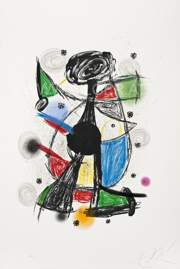 Joan Miro  Arlequin artificier (1195)