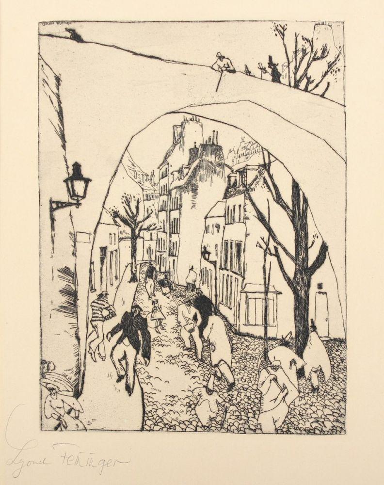 FEININGER, Lyonel, "Die grüne Brücke (Torbogen)", Limitpreis: 	5.500 €