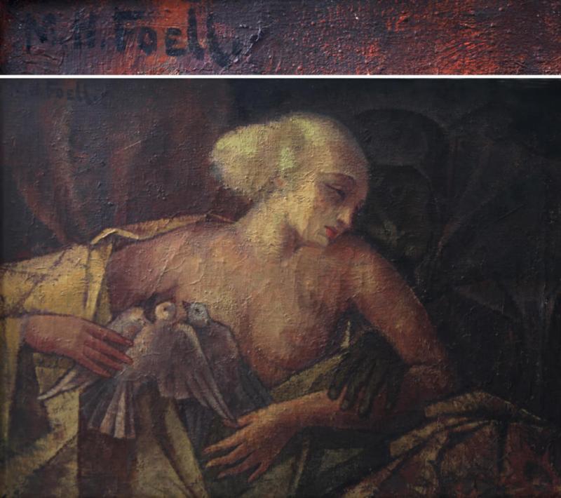 Venus mit Tauben von Maria Hiller-Foell