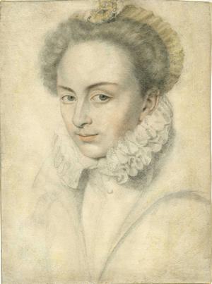 L’Antiquaire & The Connoisseur Inc, Daniel Dumonstier (Paris 1574–1646) A Portrait of a Young Woman in a Ruffled Collar