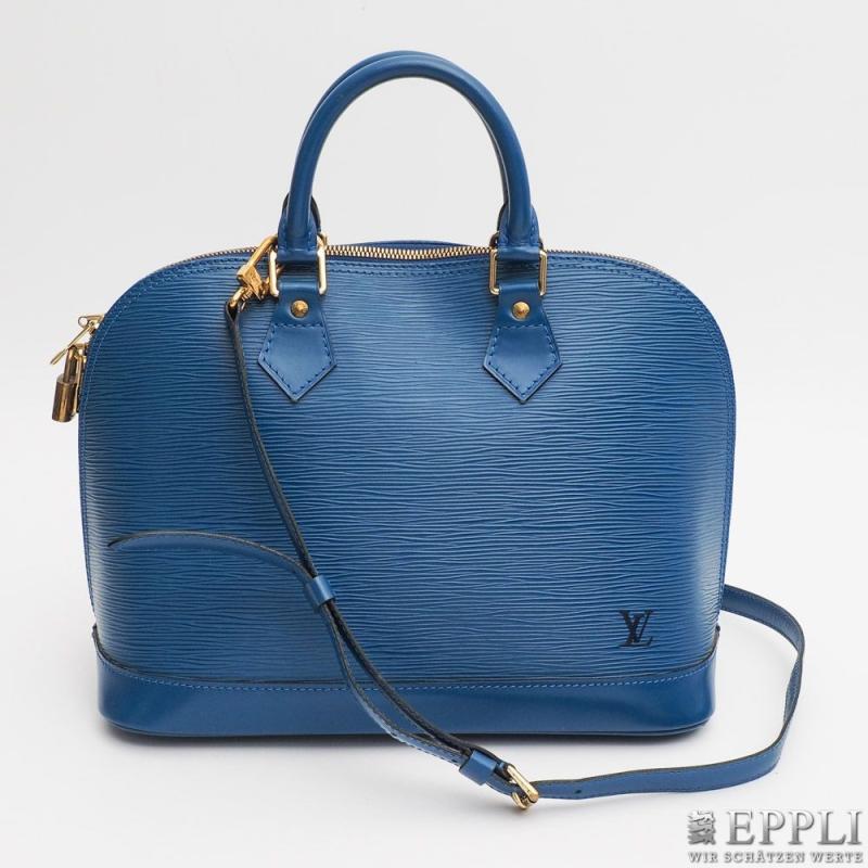 LOUIS VUITTON VINTAGE aparte Handtasche "ALMA PM EPI"  Koll. 1996. Akt. NP. 1.440,-? Euro     Aufrufnummer: 19 Aufrufpreis: 780 Euro