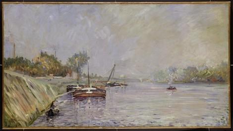 Paul Signac; La Seine à Courbevoie; Wallraf-Richartz-Museum & Fondation Corboud (Dep. 0798 FC, Köln)