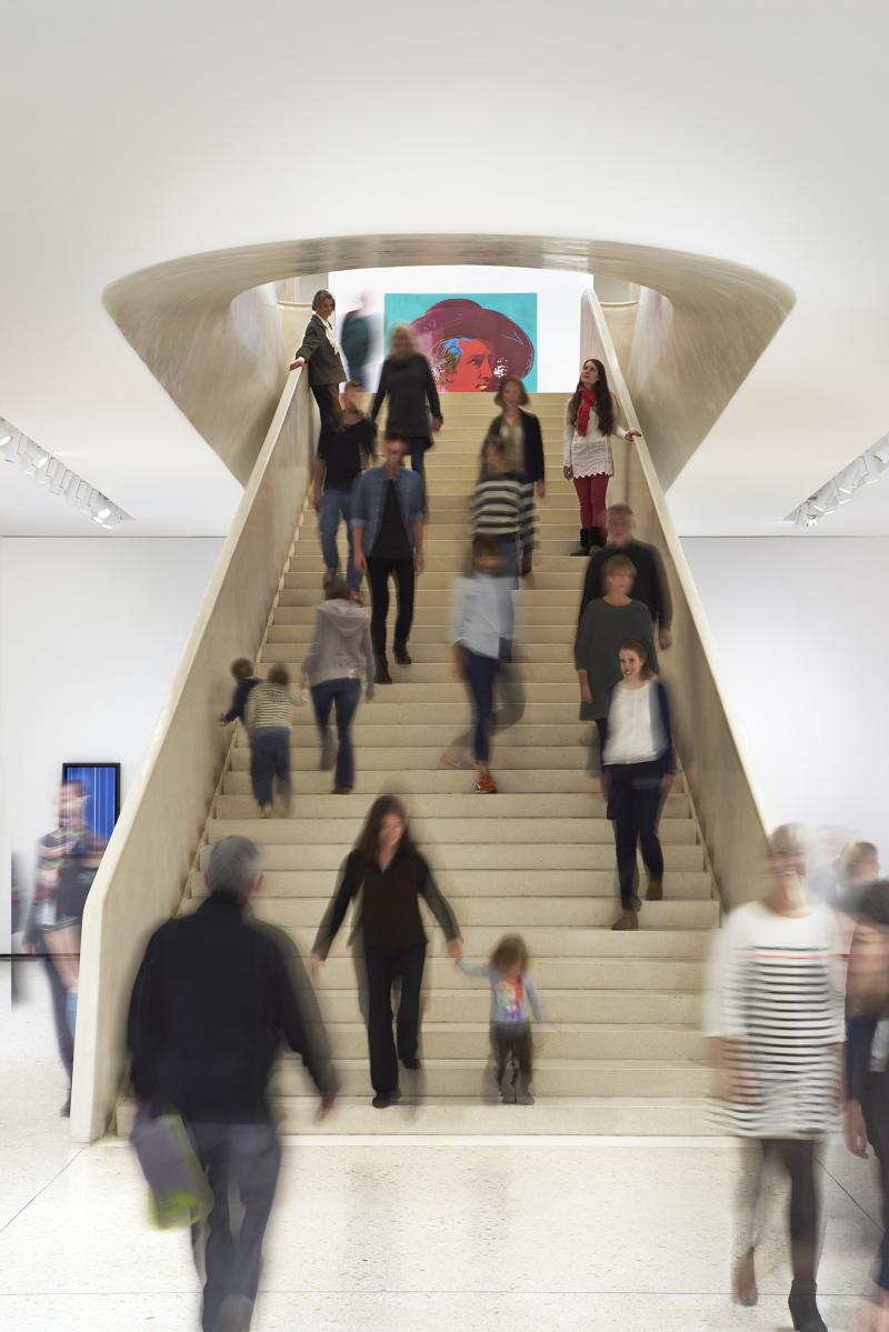 Besucher im Städel Museum Foto: Städel Museum