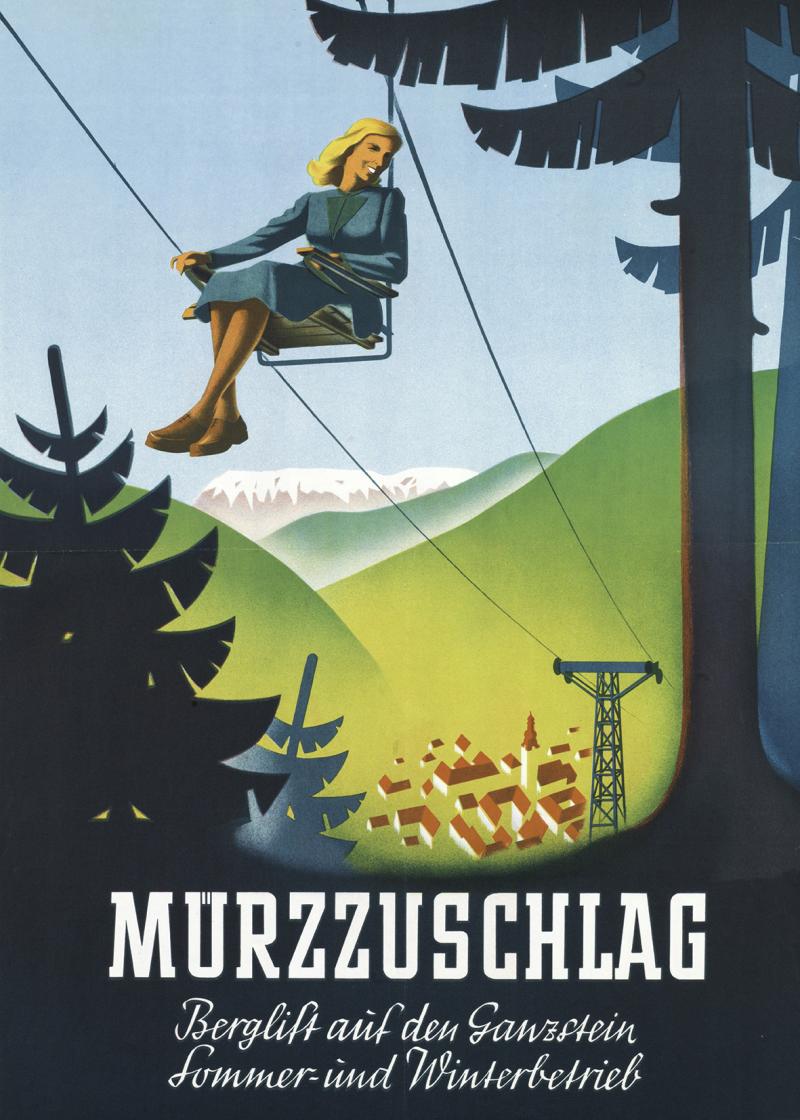 Plakatwerbung, 1951 Leihgeber: Wienbibliothek