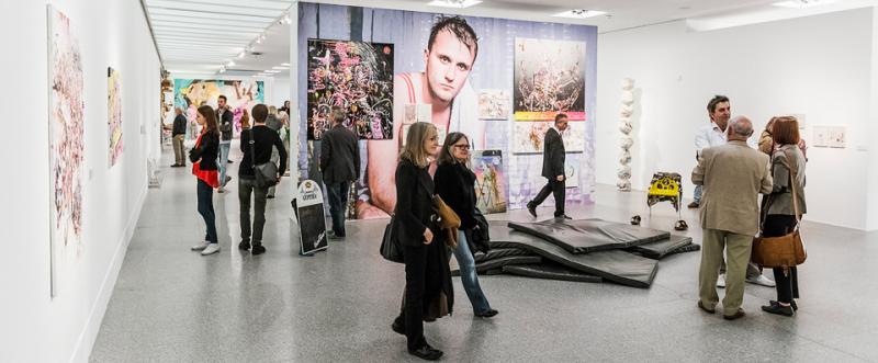 Ausstellungsansicht des 21. Bundeswettbewerbs 2013 Foto: David Ertl, 2013