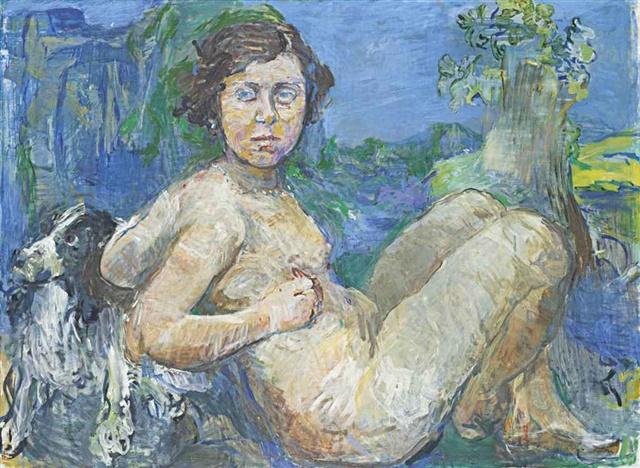 Galerie Michael Haas Oskar Kokoschka Elza Temary, 1926-27 Courtesy the artist and the gallery