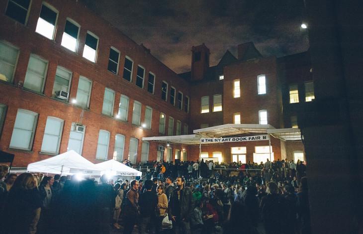 Opening Night of Printed Matter's NY Art Book Fair 2014. Photo courtesy BJ Enright Photography.