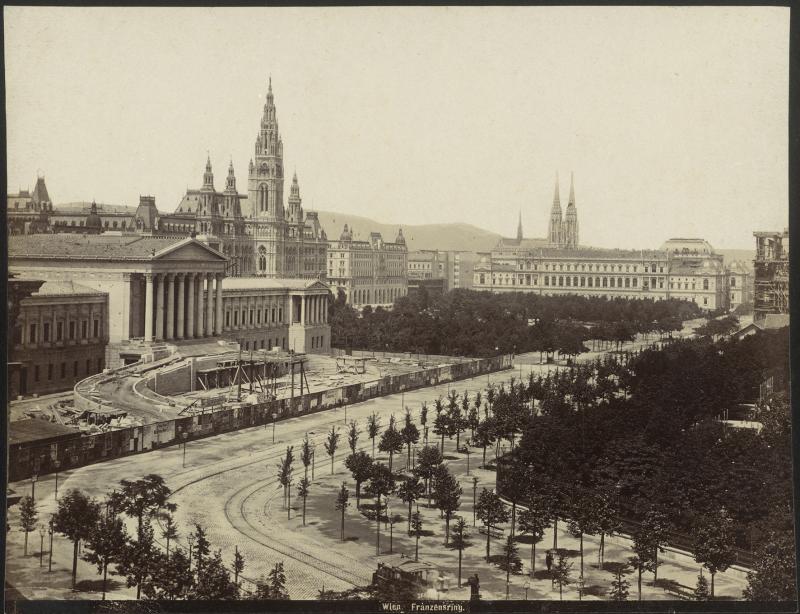 Blick auf das Parlament Fotograf unbekannt um 1882