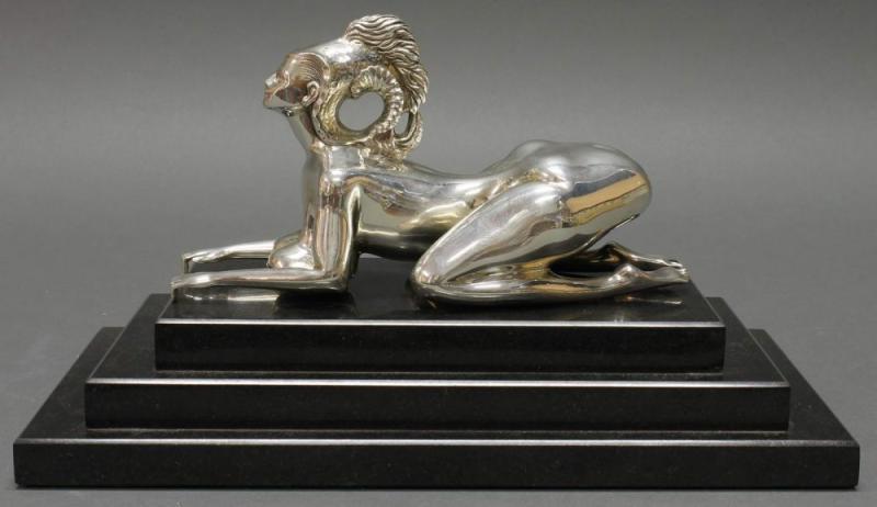 Skulptur, Silber 925, "Sphinx" Limitpreis:	2.000 €