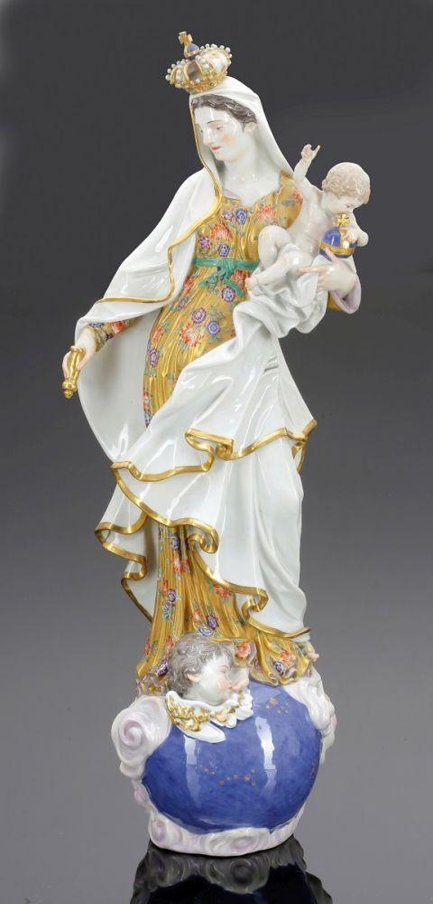 Maria Immaculata Staatliche Porzellan Manufaktur, Meissen 1924-1934.  Schätzpreis:	4.500 €