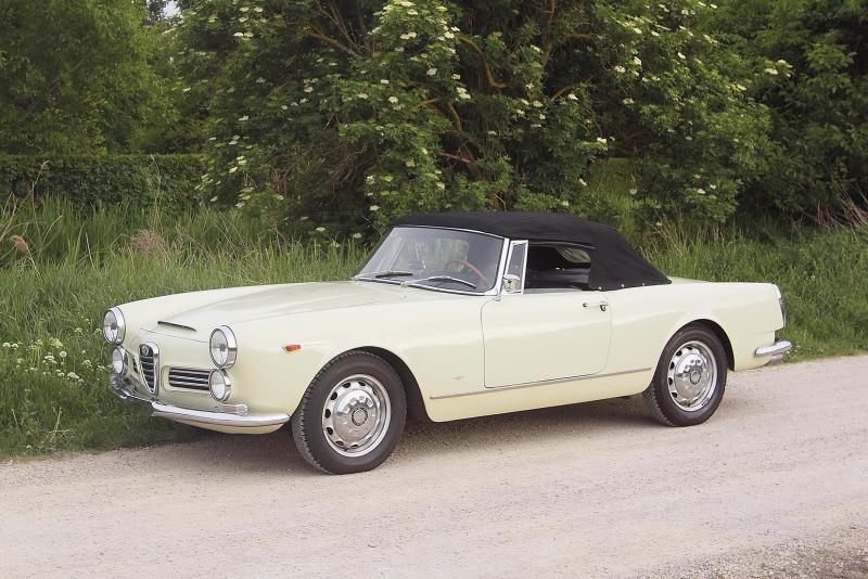 335 1963 Alfa Romeo 2600 Spider erzielter Preis € 165.000