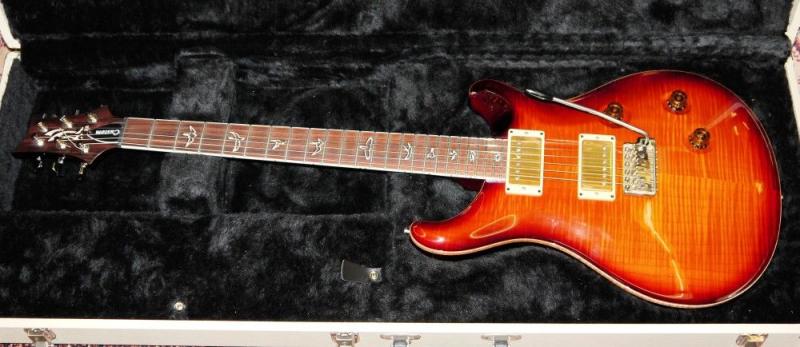 PRS Guitar 25th Anniversary Custom 24, in Original-Koffer Jubiläumsmodell der Spitzenmanufaktur Paul Reed Smith, NP ca. EUR 3500,- (Music) Limit:: 	1.500 €