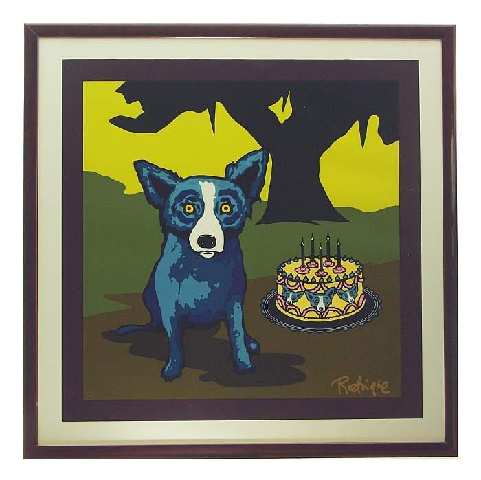 67 RODRIGUE, George. "Happy Birthday Darling". Mindestpreis 900,– EUR